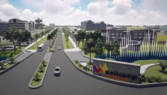 An artists impression of the completed Wellcamp Airport Business Park | www.wellcamp.com.au