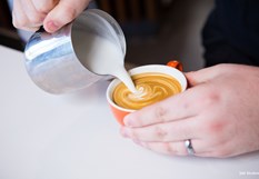 Barista-made coffee at Altitude Bar & Café | Toowoomba Wellcamp Airport (WTB)