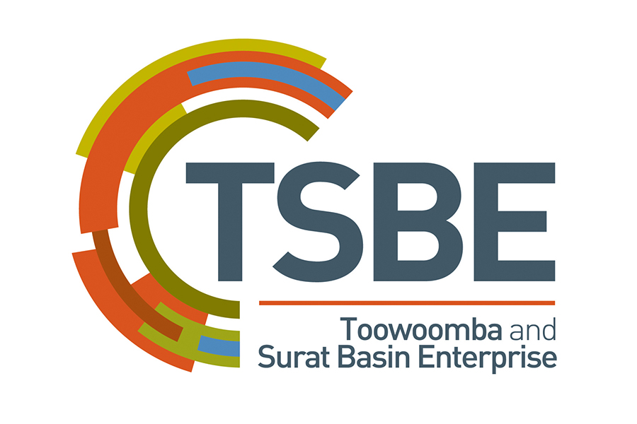 The Toowoomba and Surat Basin Enterprise logo shows their support for the growth of air services for our community, from Toowoomba to the World | www.wellcamp.com.au