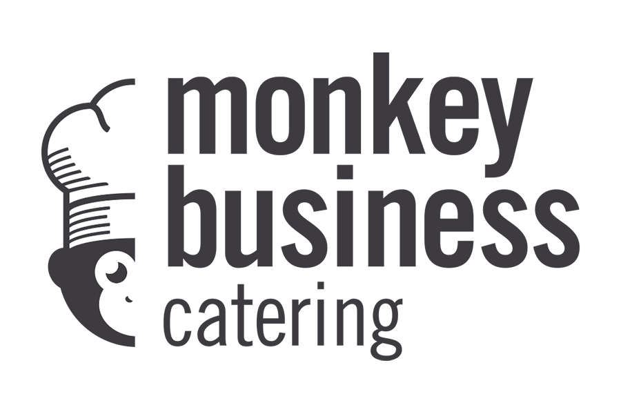 The Monkey Business Catering logo shows their support for the growth of air services for our community, from Toowoomba to the World | www.wellcamp.com.au