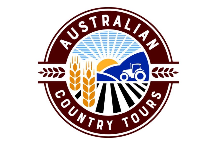 The Australian Country Tours logo shows their support for the growth of air services for our community, from Toowoomba to the World | www.wellcamp.com.au