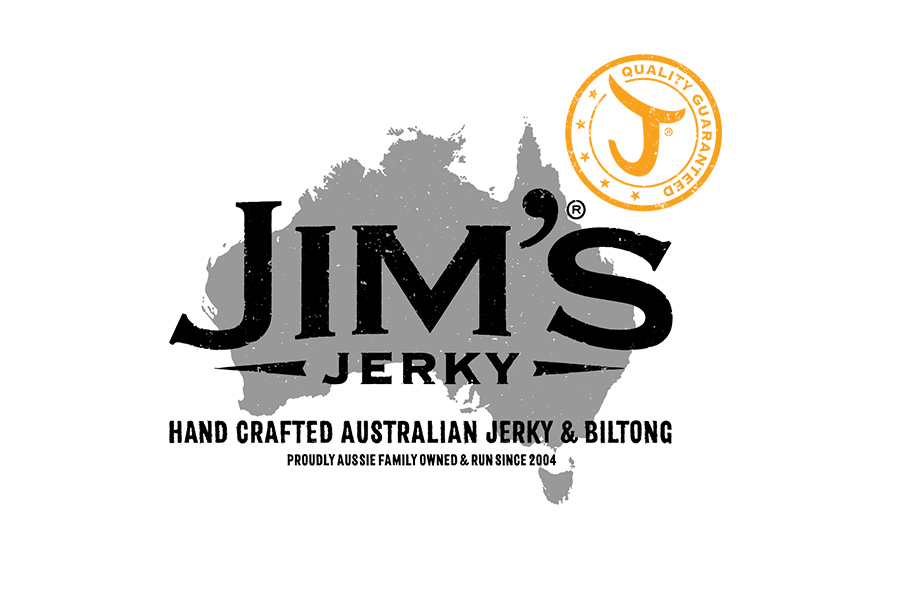 The Jim's Jerky logo shows their support for the growth of air services for our community, from Toowoomba to the World | www.wellcamp.com.au