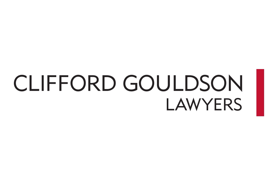 The Clifford Gouldson Lawyers logo shows their support for the growth of air services for our community, from Toowoomba to the World | www.wellcamp.com.au