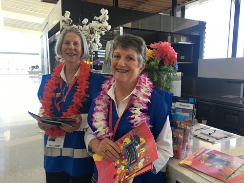 Volunteer Ambassadors Wendy Wright and Jan Elvery