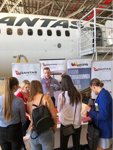 Toowoomba Wellcamp Airport (WTB) attends Women in Aviation STEM Careers Day 2019