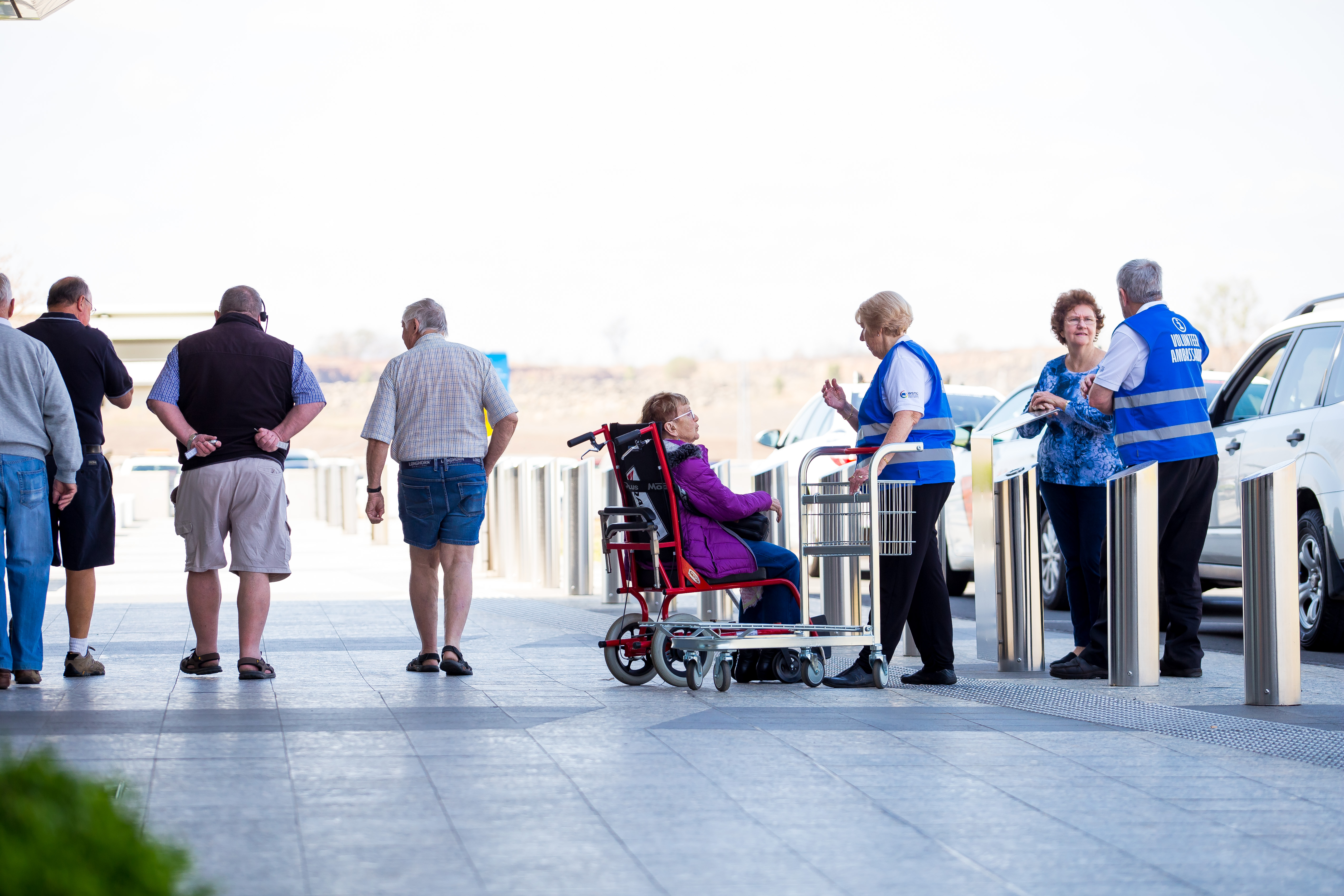 Ambassadors support our Accessible Services at Toowoomba Wellcamp Airport (WTB)